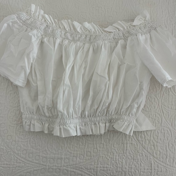 Zara ruffle crop top - Picture 1 of 2